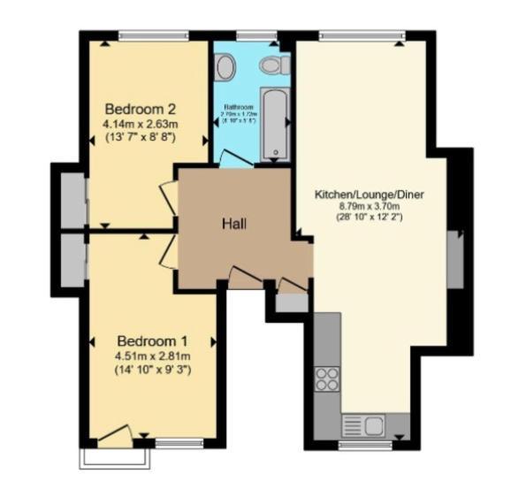 Sunny Seaside Sanctuary - Two Bedroom Apartment 布赖顿 外观 照片